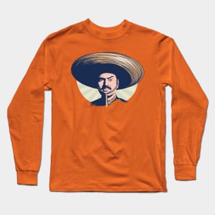 Charro Mexicano Long Sleeve T-Shirt